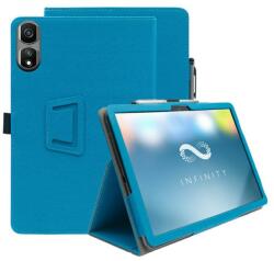  Husa tip carte CLEVER pentru Blackview Tab 60 Pro albastru deschis