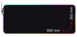 LORGAR Steller 919, gamer egérpad Rgb háttérvilágítással, XL méret… (LRG-GMP919)