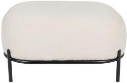 White Label Krémszínű puff Hocker Polly - White Label