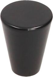  Bútorgomb Alumínium Kúp Bútorfogantyú Alumínium Fekete Matt R16 (AR8161.032)