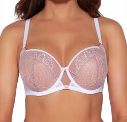 Ava Merevítős melltartó Ava 2038 hímzés fehér 90B Kiárusítás Felszámolás (2038-WHITE 100B)