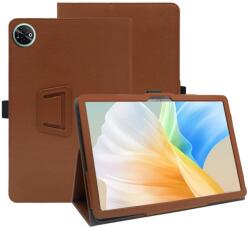  Husa flip CLEVER pentru Doogee Tab E3 Max maro
