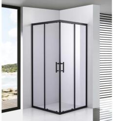 Water Fun Toulon || 6mm Black zuhanykabin 70*70 190cm (ZBM-7019)