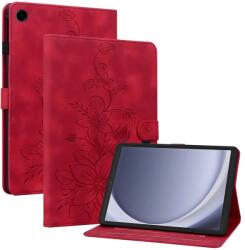  ART LILY Husă flip pentru Samsung Galaxy Tab A11 roșu