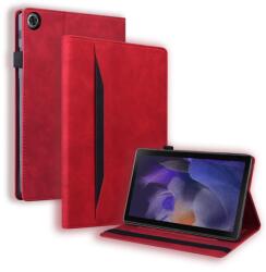  FLATY Husă cu clapetă pentru Samsung Galaxy Tab A11+ roșu