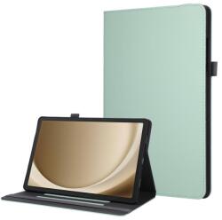  Husa flip MACARON pentru Samsung Galaxy Tab A11 verde