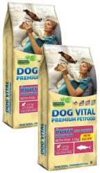 DOG VITAL Dog Vital Adult Sensitive Mini Hal 2x12kg