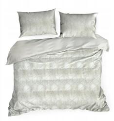 Eurofirany Ágyneműhuzat garnitúra 160x200 Adell bézs színű, ornament mintával (480077)