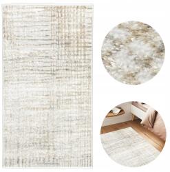 e-floor Modern Szőnyeg 67x120cm Kopottas Hálószobába Puha Szőnyeg Futó Bézs (EF0260)