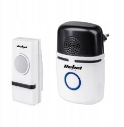 KEMOT Rebel URZ3263 vezeték nélküli kapucsengő 230V, 1 db vevőegység, 1 db távirányító, 100 m, fehér (URZ3263)