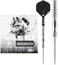 Mission Darts Dart szett steel Caliburn Wolfpack W6, 22g 90% wolfrám