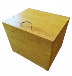 W24 Játéktároló Doboz Ülőláda Rendező Kapacitás 80 liter (KUF-W50H40)