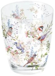 Ambiente Busy birds üvegpohár 250ml