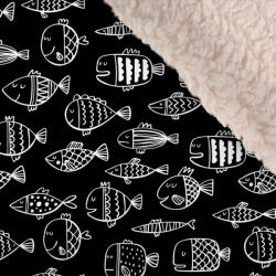 Takoy Téli softshell fehér báránybundával prémium fekete halacskák