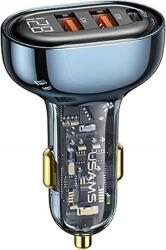 USAMS Autós Töltő Usb-c 2XUSB-A 125W Gyors (Usa001152)