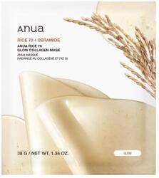 Anua Rice 70 Glow Collagen Maszk