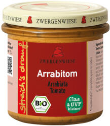ZWERGENWIESE Crema tartinabila bio cu arrabiata si tomate, fara gluten, 135 g