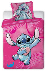 Disney Lilo és Stitch, A csillagkutya Heartbeat gyerek, ovis ágyneműhuzat 100×135 cm, 40×60 cm Nr3