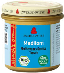 ZWERGENWIESE Crema tartinabila bio cu legume mediteraneene si rosii, fara gluten, 135 g