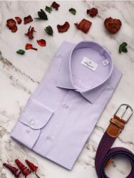 Elite Fashion Mazzaro lila csíkos ing - xl