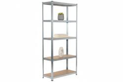 MAMUTEX Horganyzott fém állvány Mamutex Standard 200x90x50 cm - 5 polc, terhelhetőség 875 kg