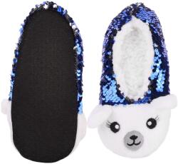 Moraj Gyerek papucs óvodába 27 30 Bambusz kék flitteres