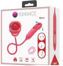 Pretty Love Alyss Double Stimulator, Internal and External, Silicone, USB, Vibrator
