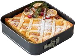 Smukee Tortaforma Sütőlap Négyzet 27, 5x27, 5 cm Grafit 636 (5907078463636)