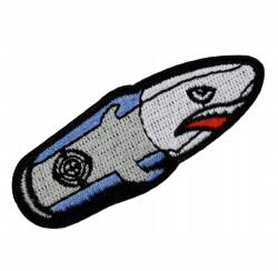 Little Angel Vasalható thermo felvarró cápa golyó töltény (N633)