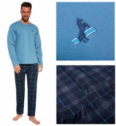 Cornette Férfi Pamut Pizsama Hosszú Ujjú 2XL Méret (124/240)
