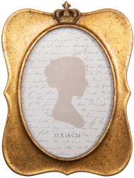 Clayre & Eef Rama foto masa polirasina aurie 17x2x22 cm / 13x18 cm (2F1338deco)