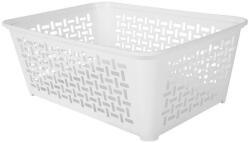 DOMOTTI Cos de rufe 19 x 9.9 x 5.4 cm, alb, Domino (27042)