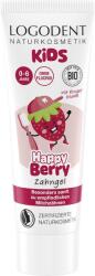 LOGONA Gel dentar pentru copii Happy Berry cu capsuni, 0-6 ani 75ml