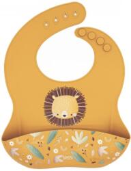Sassi Силиконов лигавник Sassi - Chompy The Lion, оранжев (SSSI0962) - baby