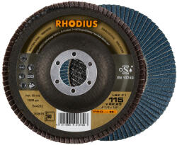 Rhodius LSZ F1 lamellás csiszoló korong, 115mm, K80 (202675)