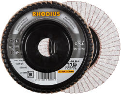 Rhodius LGA ALU lamellás csiszoló korong, 115mm, P60 (210474)