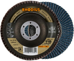 Rhodius LSZ F1 lamellás csiszoló korong, 115mm, K40 (202647)