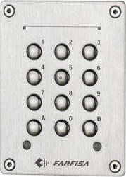 Farfisa FC32P vandálbiztos fém kódzár