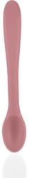 Zopa Silicone Spoon linguriță 6 m+ Old Pink 1 buc Set pentru masa bebelusi
