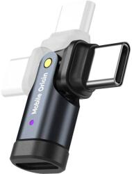 Mobile Origin Cablu de date Mobile Origin Rotation Adapter CB5, 240W, 480Mbps, USB-C la USB-C, Negru (MO-240WRA-CB5)