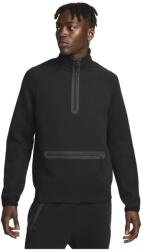 Nike Pulóver Nike Tech Fleece Hz Top FB7998010 férfi fekete S (FB7998010-S)