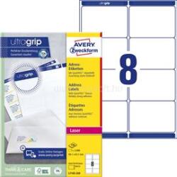 AVERY Etikett csomag címke 99, 1 x67, 7mm öntapadó 8 címke/ív 250 ív/doboz fehér (AVERY_39155) (AVERY_39155)