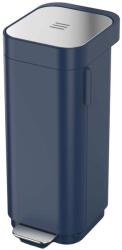 Joseph Joseph pedálos szemetes, Porta, 40 literes űrtartalom, aktív szénszűrő, szag- és páratartalom-csökkentő, modern dizájn, bejárati ajtó, önzáró fedél, sötétkék (004434)