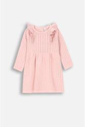 Coccodrillo Lányka ruha, Coccodrillo, 74 CM, pamut, púderrózsaszín, 80 CM