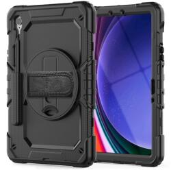 XPRO Tech-Protect Solid360 Fekete Armor tok Samsung Galaxy Tab S9 FE 10 "9" készülékhez (130952)