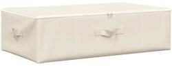 vidaXL krémszínű szövet tárolódoboz 70 x 40 x 18 cm 332907 (332907)