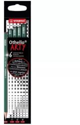 STABILO Creion grafit Stabilo Othello Arty, 6 bucati/set SW282621220