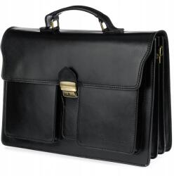  Férfi bőr aktatáska prémium dokumentummappa - pepita - 40 071 Ft