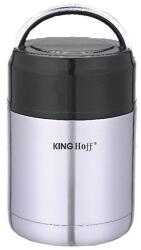 Kinghoff Термос за храна Kinghoff KH 4375, 800 ml, неръждаема стомана, двycлoeн кopпyc, инокс (KH 4375)