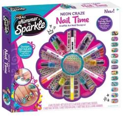 CRA-Z-ART Shimmer’n Sparkle: köröm díszítő készlet-graffiti (65659) - jatekbolt
